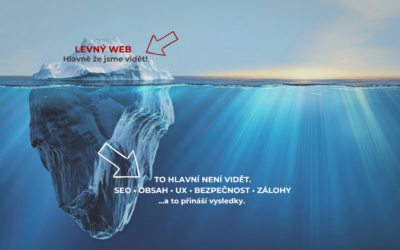 Web za 2 500 Kč? Může se levný web prodražit